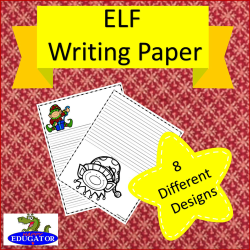 ELF Writing Paper - Lined