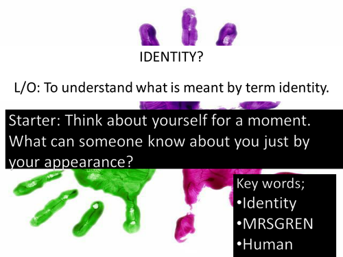 Identity - who am I?