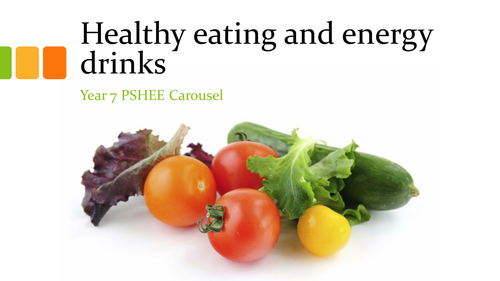 Healthy eating & Energy Drinks
