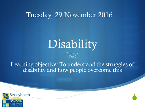 Valuing diversity (disability)