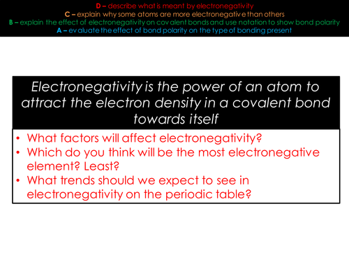 Electronegativity