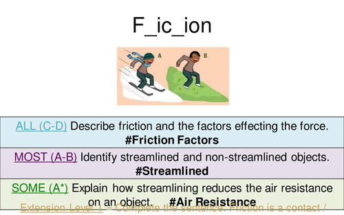 Physics Lesson 4 Friction