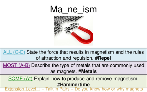 Physics Lesson 7 Magnetism