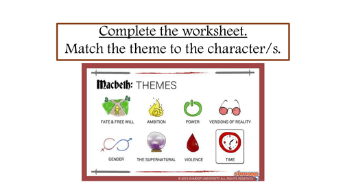 Macbeth recap and Act 1 scene 6 in depth | Teaching Resources