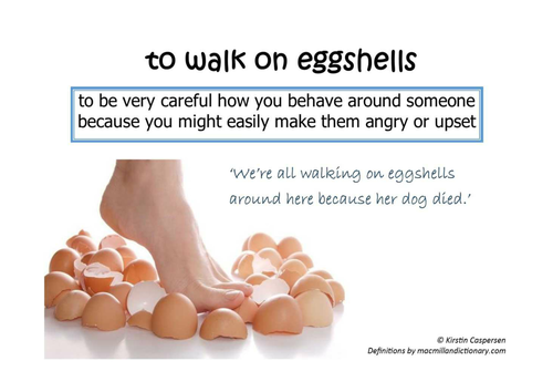 ESL - Easter themed 'egg' idioms