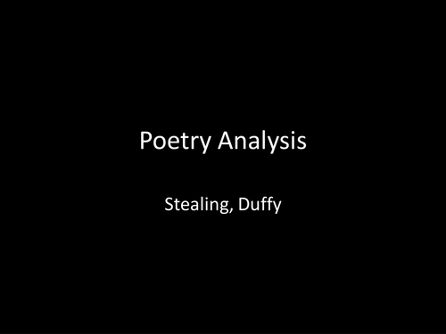 Stealing, Duffy