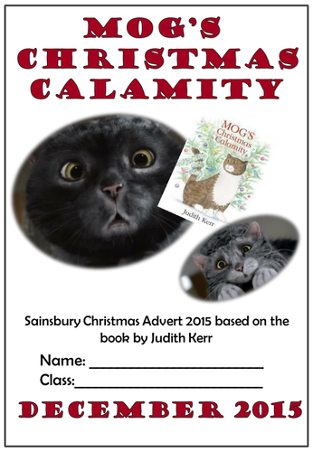Mog's Christmas Calamity Booklet