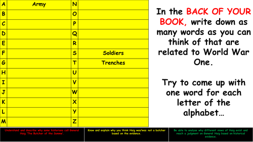 WWI Was General Haig a butcher?