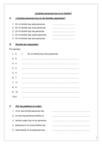Spanish Beginners Booklet