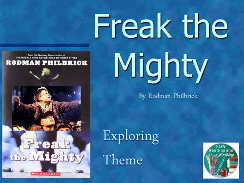 why did rodman philbrick write freak the mighty