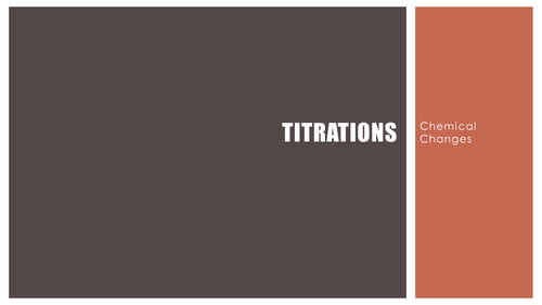 Titrations AQA