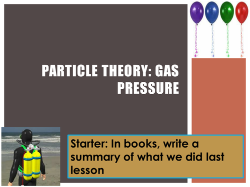 Year 7 Gas Pressure