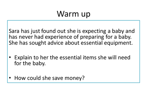 AQA GCSE CHILD DEVELOPMENT - REPRODUCTIVE SYSTEM