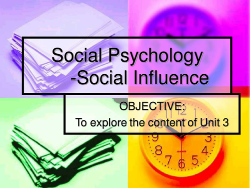 Social PSYCHOLOGY