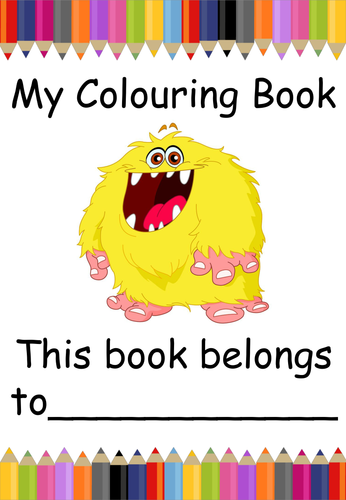 SEN Behaviour Calming Colouring