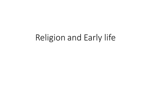 AQA SPEC B GCSE Religious Studies Religion and Early life Using exemplar answers