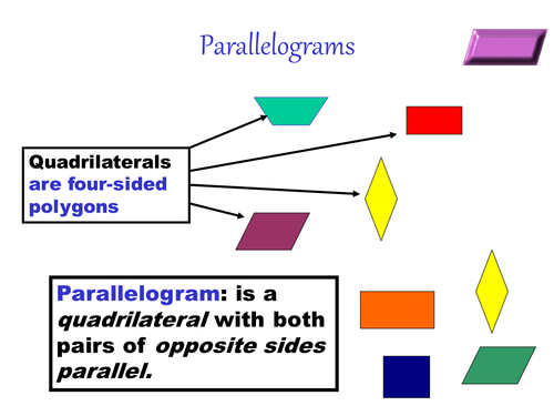 Year 5 Geometry of shapes
