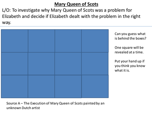 *Full Lesson* The Tudors: Should Elizabeth Execute Mary Queen of Scots?