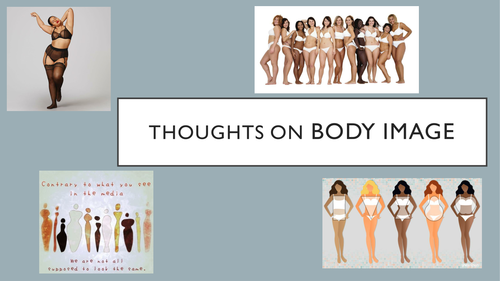 Dr Lottie's Body Image lesson-Presentation on perceptions of beauty, photoshop and good mental healt
