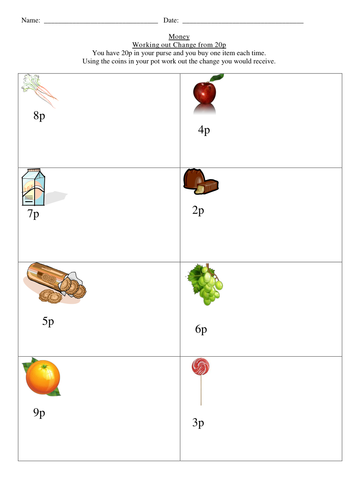 Calculating change