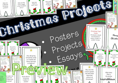 Digital Christmas Task Cards for KS2/KS3