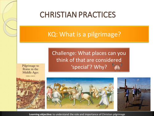 AQA: Christian Pilgrimage