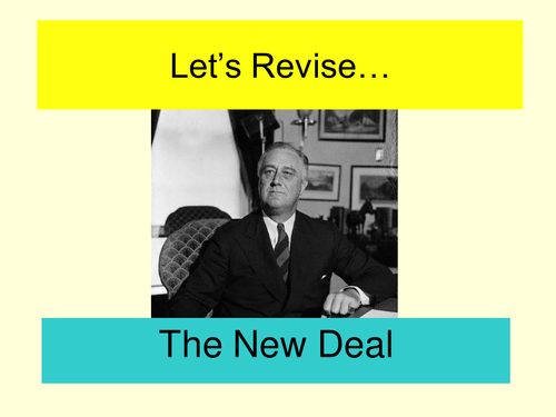 Great Depression revision