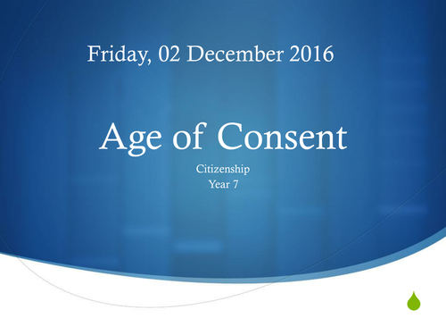 Age of consent