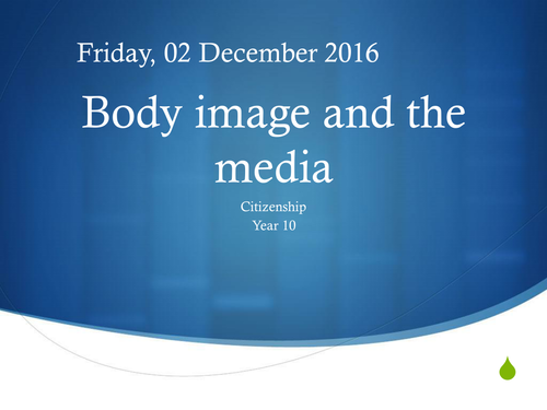 Body image and media