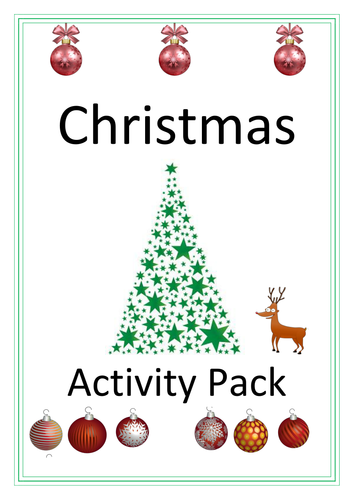 Fun and Engaging Cross-Curricular Christmas Activity Pack
