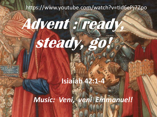 Advent, ready, steady..go !