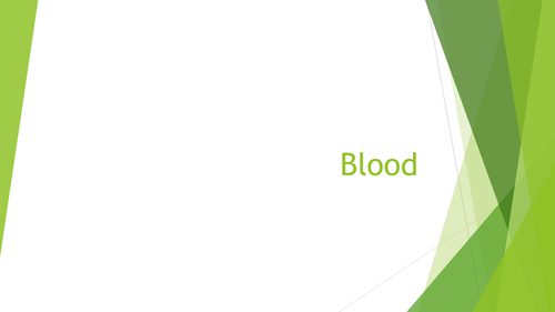 AS Level Biology: Blood