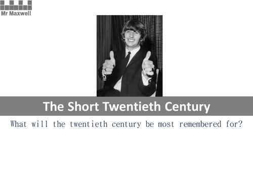 Introduction to the 20th Century
