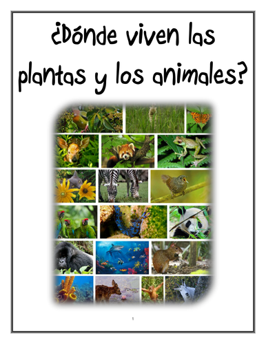 Donde viven las plantas y los animales