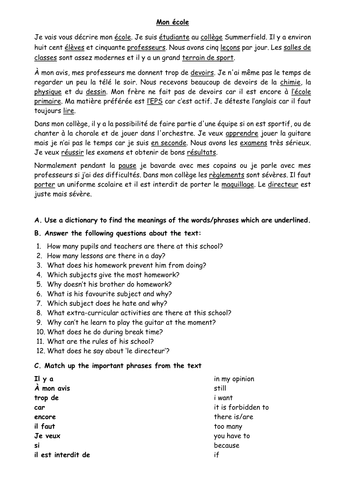 Gcse meaning picture