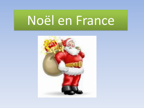 Christmas in France- Noel en France