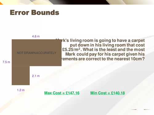 Error Bounds Starter