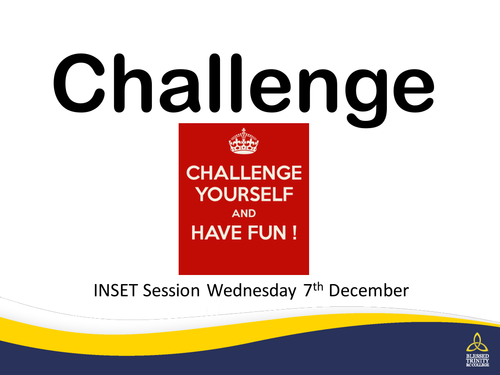 Challenge - Staff Inset