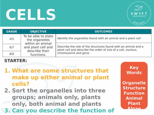 NEW AQA Trilogy GCSE Biology (2016) - Cells