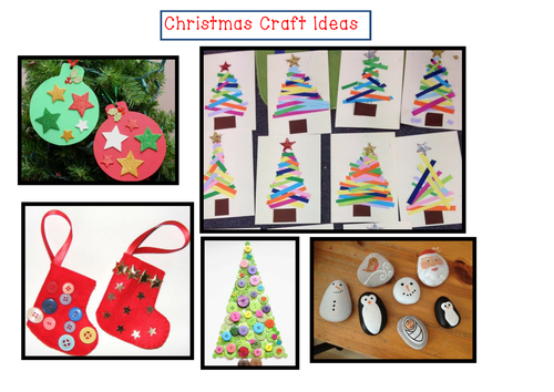 Christmas Craft Ideas- Poster