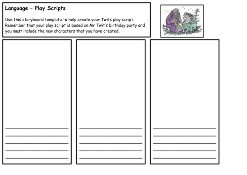 Twits - Storyboard