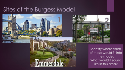 New AQA Specification Urban Challenges. L.3