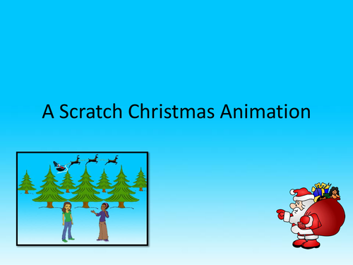 Scratch Christmas Animation KS2