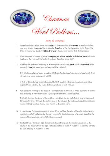 christmas-word-problems-teaching-resources