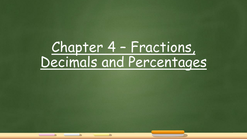 Converting Fractions and Decimals