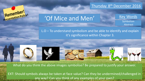 Of Mice and Men - Symbolism