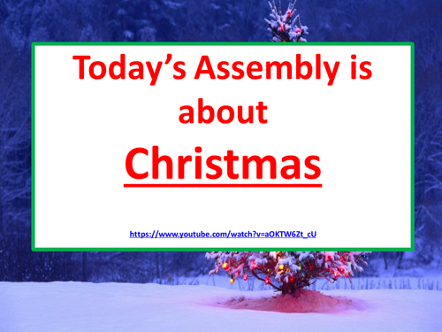 Catholic Assembly for Christmas