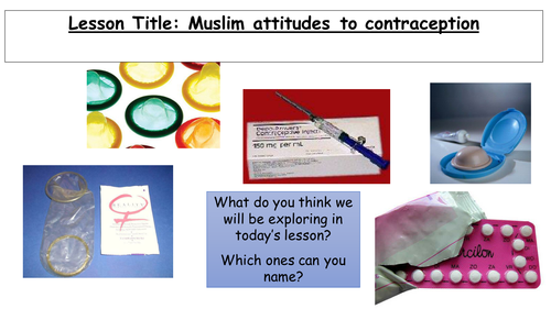 Islamic Attitudes to Contraception 9-1 GCSE Edexcel beliefs in Action B
