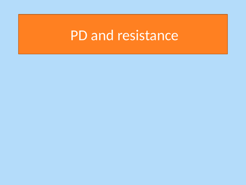 AQA 9-1 electricity seperates only powerpoints