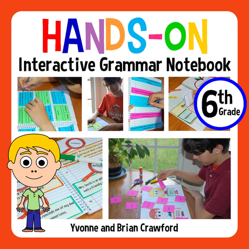 Interactive Grammar Notebook Sixth Grade Common Core